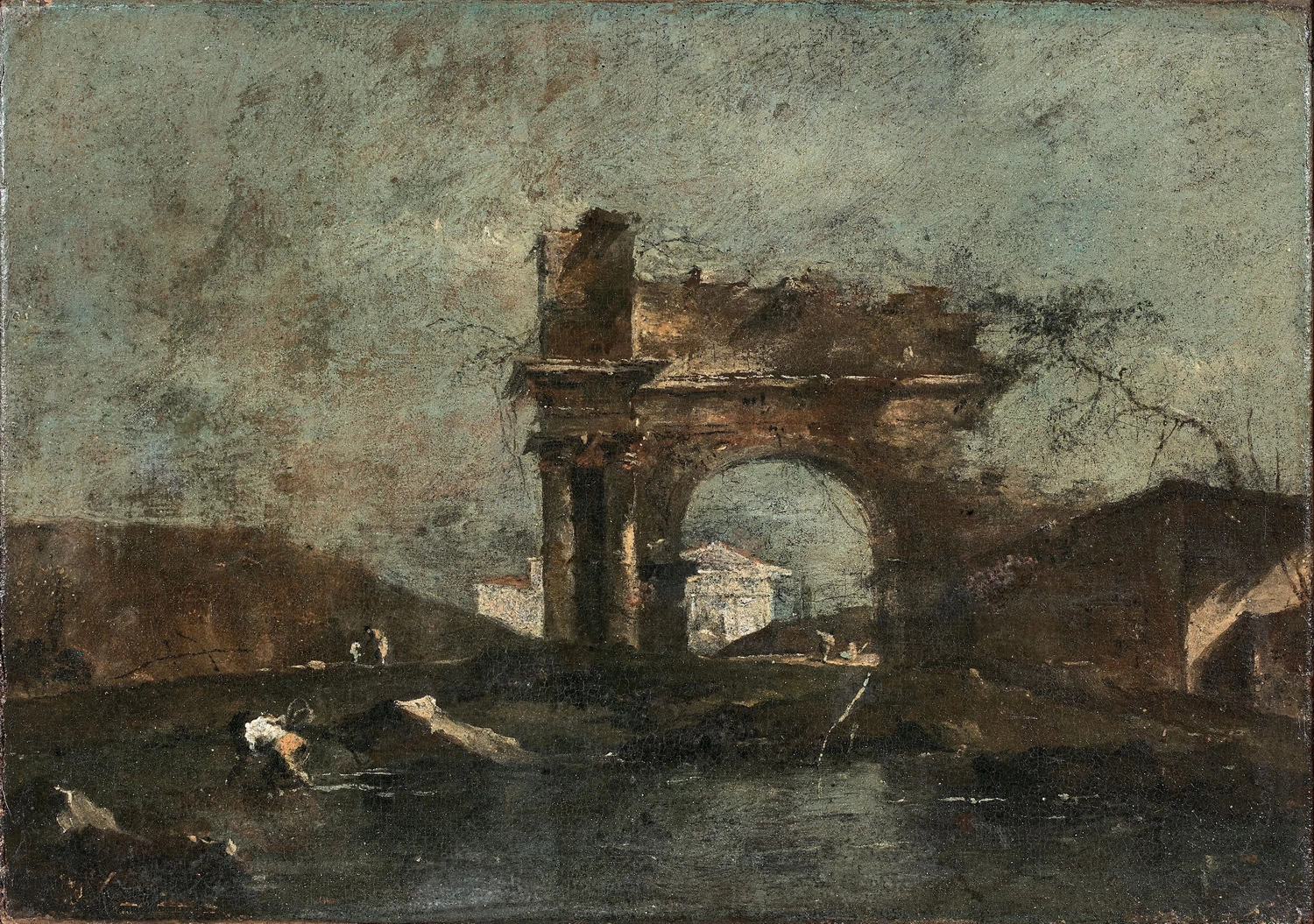 Capriccio con rovine